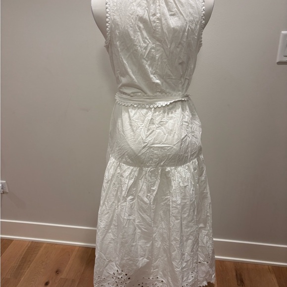 Avec Les Filles White Eyelet Lace Maxi Dress NOT for Sale - Picture 3 of 8